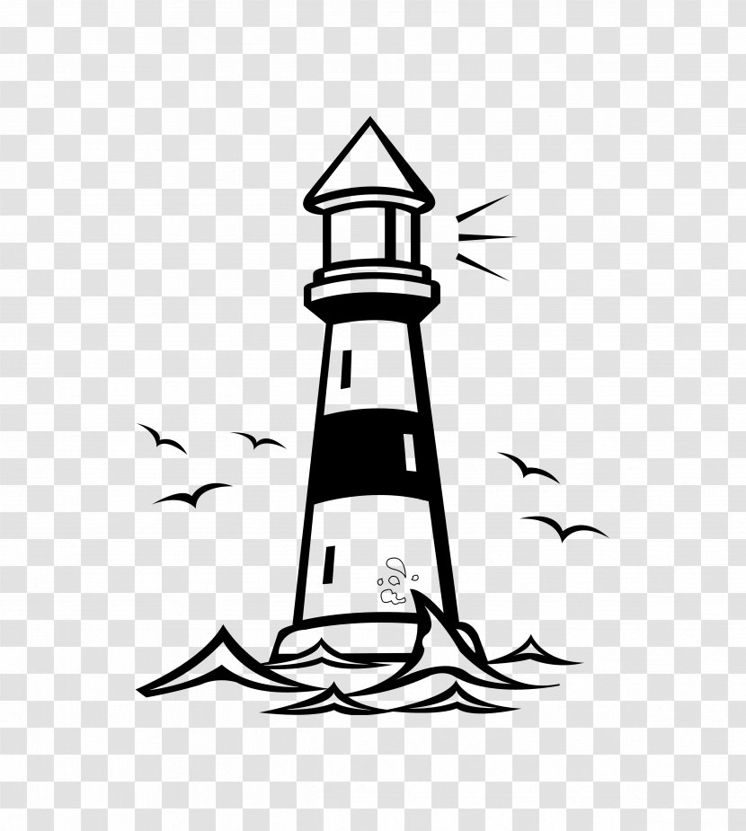 Royalty-free Lighthouse Clip Art - Illustration For Children Transparent PNG