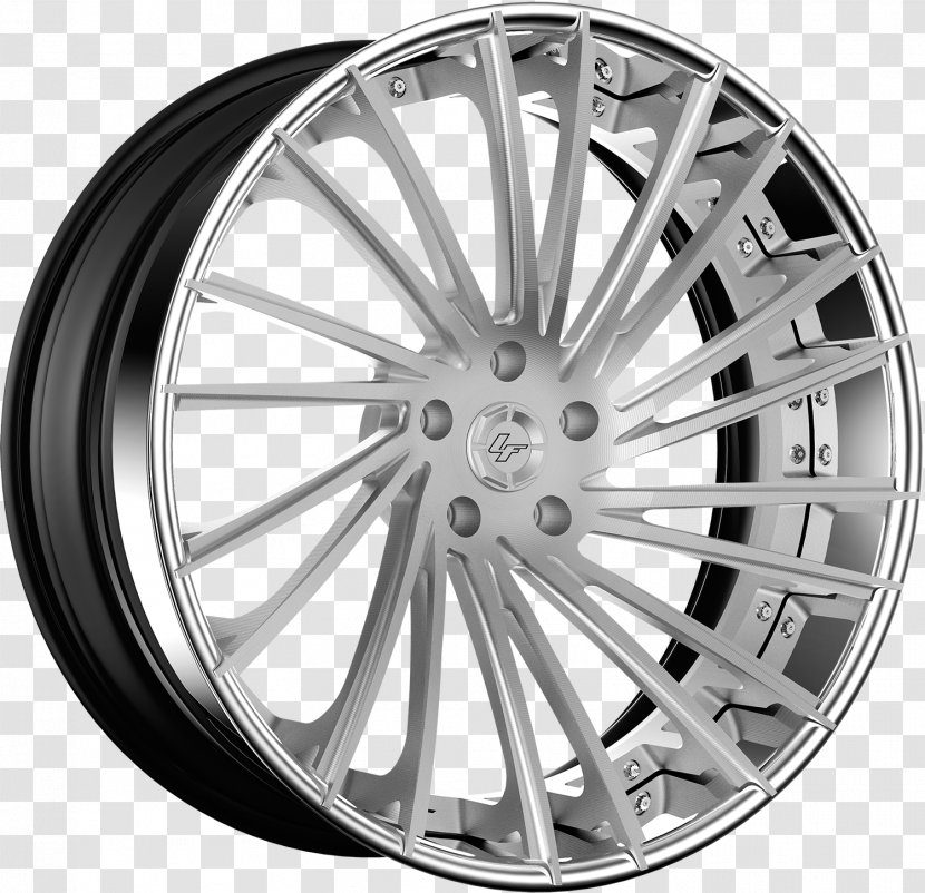 Alloy Wheel Car Rim Tire Spoke - Custom Transparent PNG