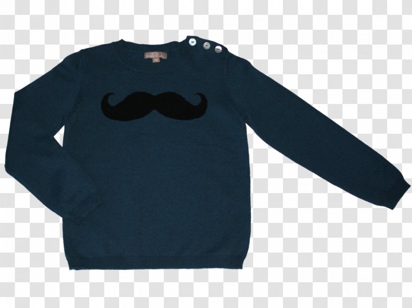 T-shirt Sleeve Sweater Outerwear Font - Blue Transparent PNG
