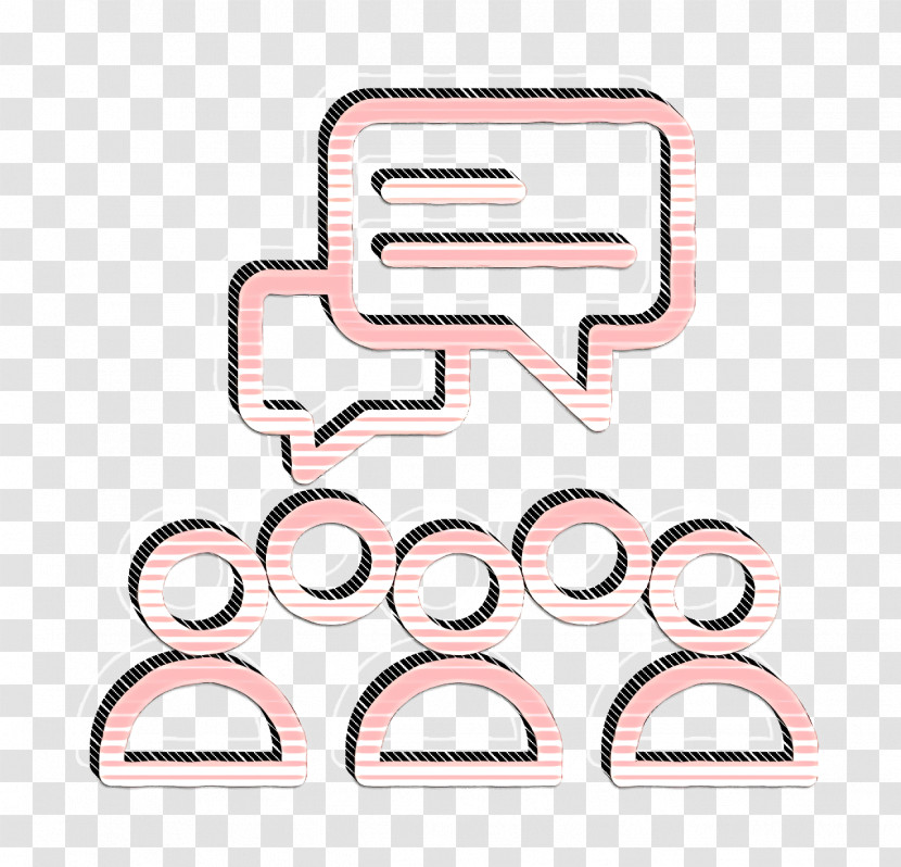 Talk Icon User Icon Communication Icon Transparent PNG