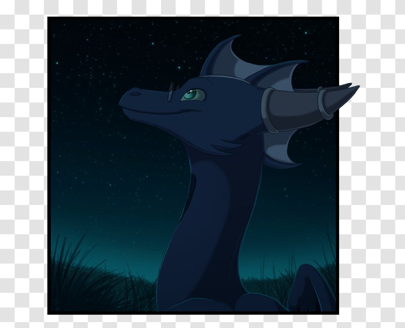 Desktop Wallpaper Cartoon Mammal Teal - Starry Sky Transparent PNG