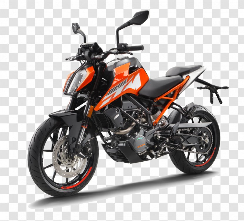 KTM 125 Duke Bajaj Auto Motorcycle 390 Series - Motor Vehicle Transparent PNG