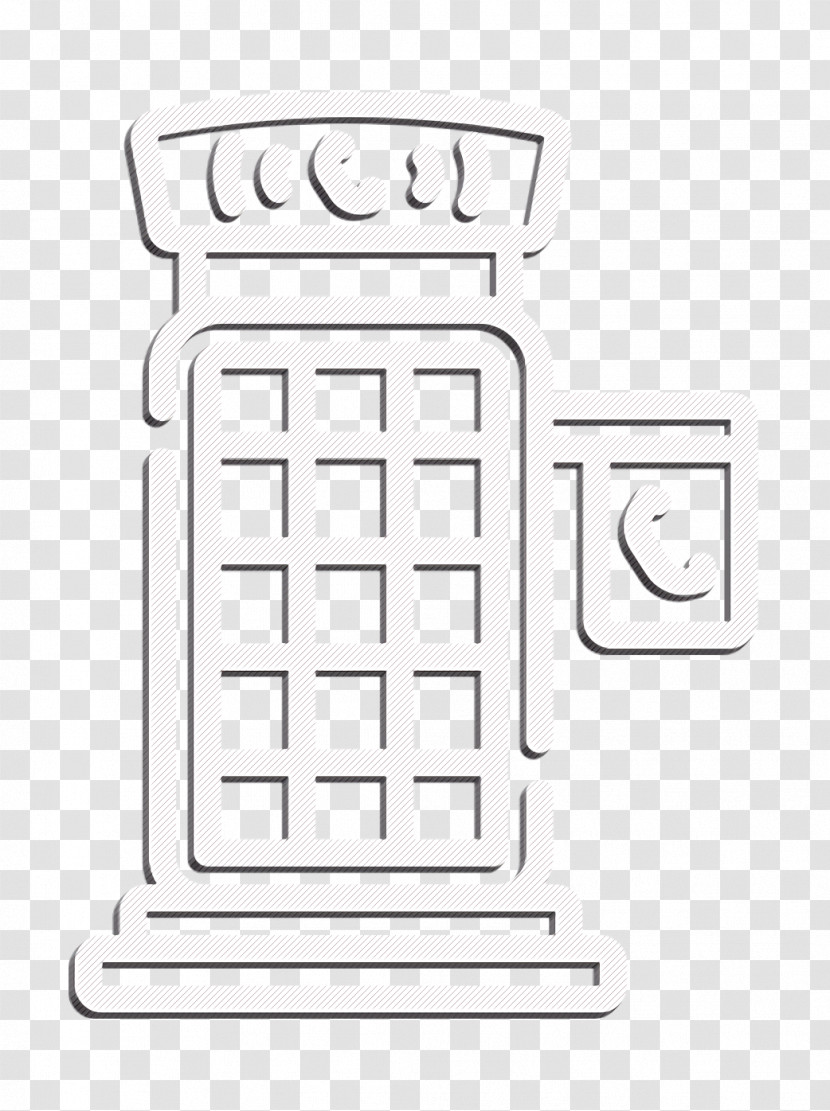 Architecture And City Icon City Icon Phone Booth Icon Transparent PNG
