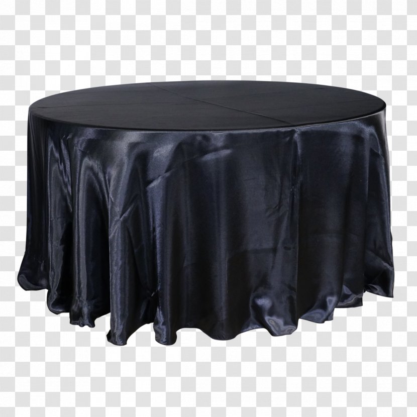 Tablecloth Economy Linen Satin - Black M - Cloth Transparent PNG