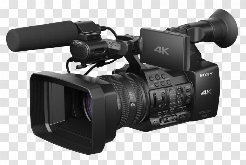 Camcorder XDCAM HD 4K Resolution XAVC - Cameras Optics - Camera Transparent PNG