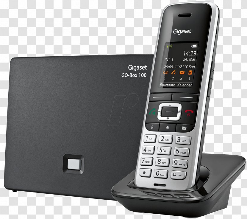 Cordless Telephone Gigaset Communications Digital Enhanced Telecommunications S850A GO - Mobile Phones - Answering Machine Transparent PNG