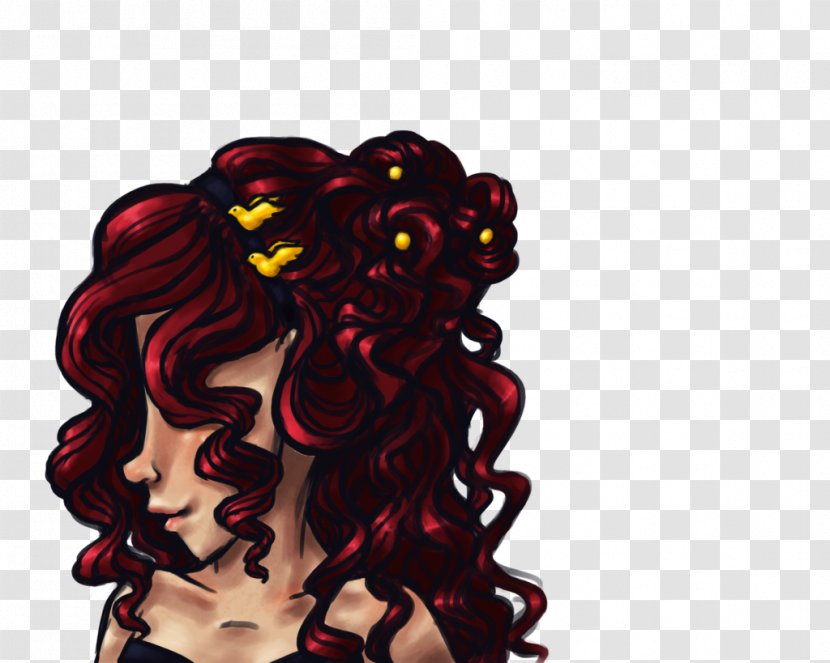Desktop Wallpaper Hair Coloring Cartoon Character - Art - Computer Transparent PNG