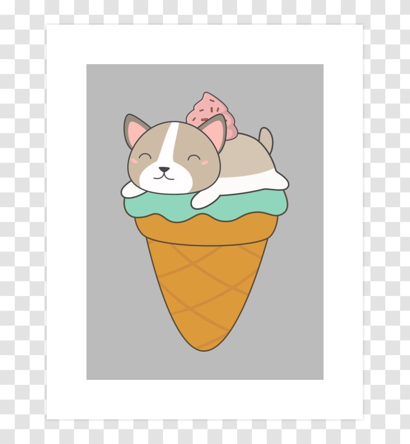 Ice Cream Cones Cartoon Transparent PNG