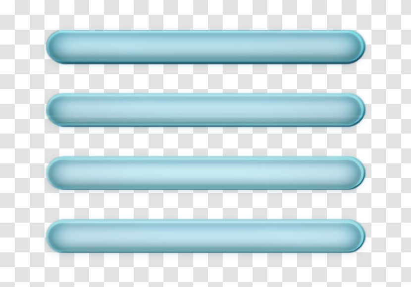 Fog Icon - Turquoise Transparent PNG