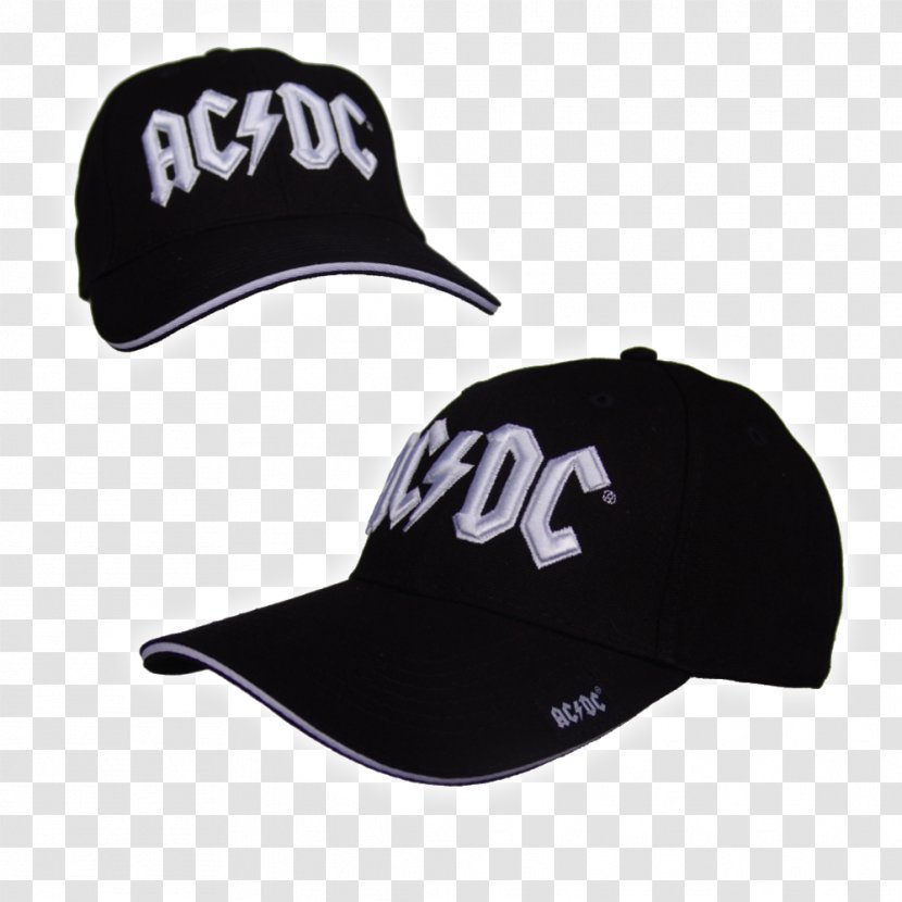 Baseball Cap AC/DC Back In Black - M Transparent PNG