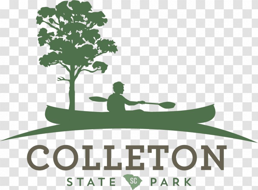 Sticker Colleton State Park Tree Edisto River Text - Brand - Decal Transparent PNG