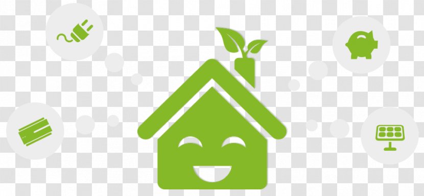 Home Management Cleaning Efficient Energy Use Organization - Green - Smart House Transparent PNG
