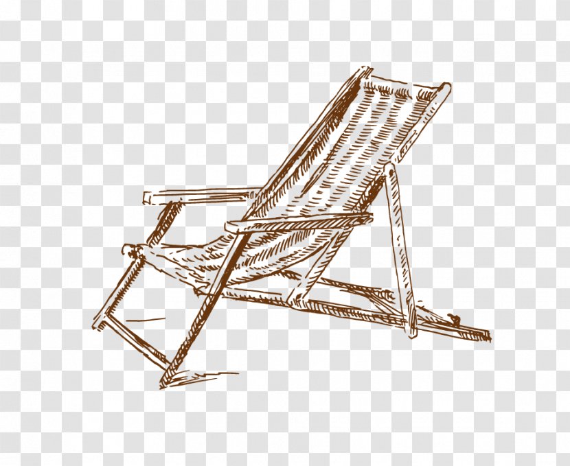 Beach Hotel Summer - Furniture - Hand-painted Chairs Transparent PNG