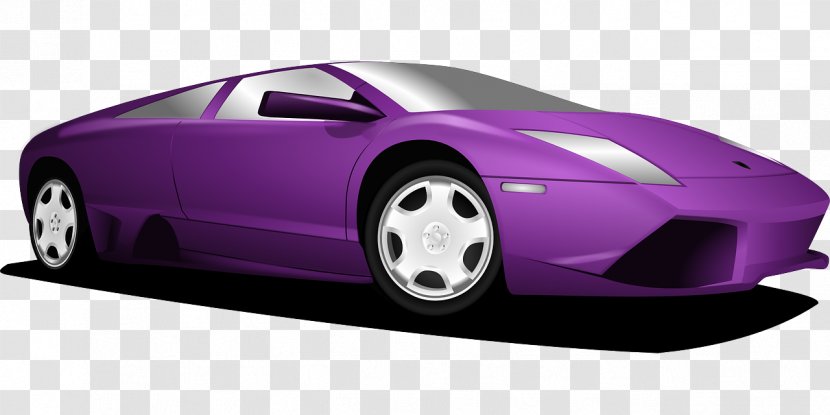 Sports Car Lamborghini Aventador Clip Art: Transportation - Performance Transparent PNG