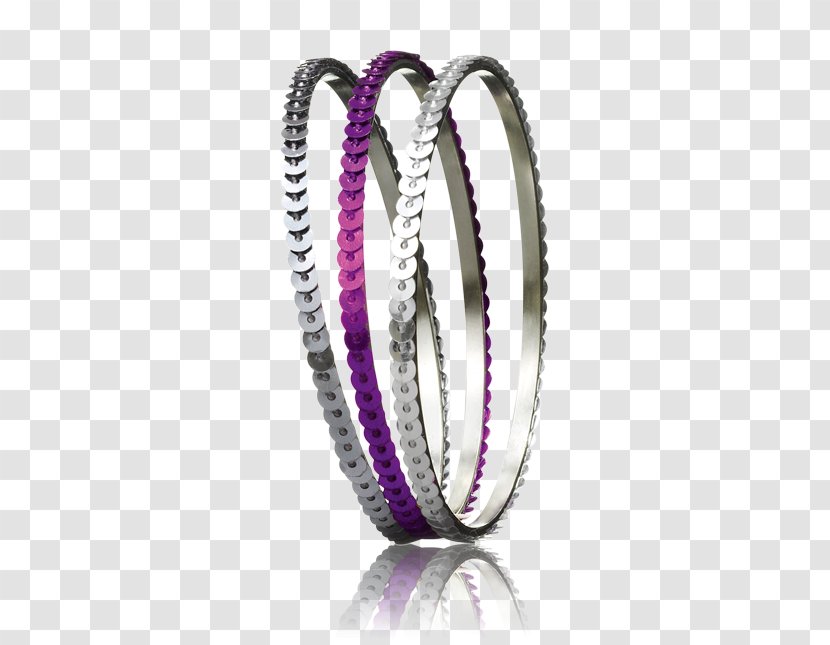 Amethyst Bangle Silver Body Jewellery Transparent PNG