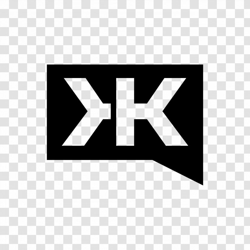Klout Social Media Login - Rectangle - Black Icon Transparent PNG