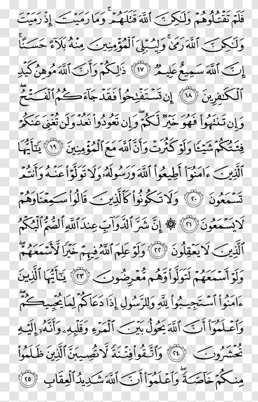 Qur'an Ya Sin Al-A'raf Al-Anfal Surah - Flower - Quran Kareem Transparent PNG