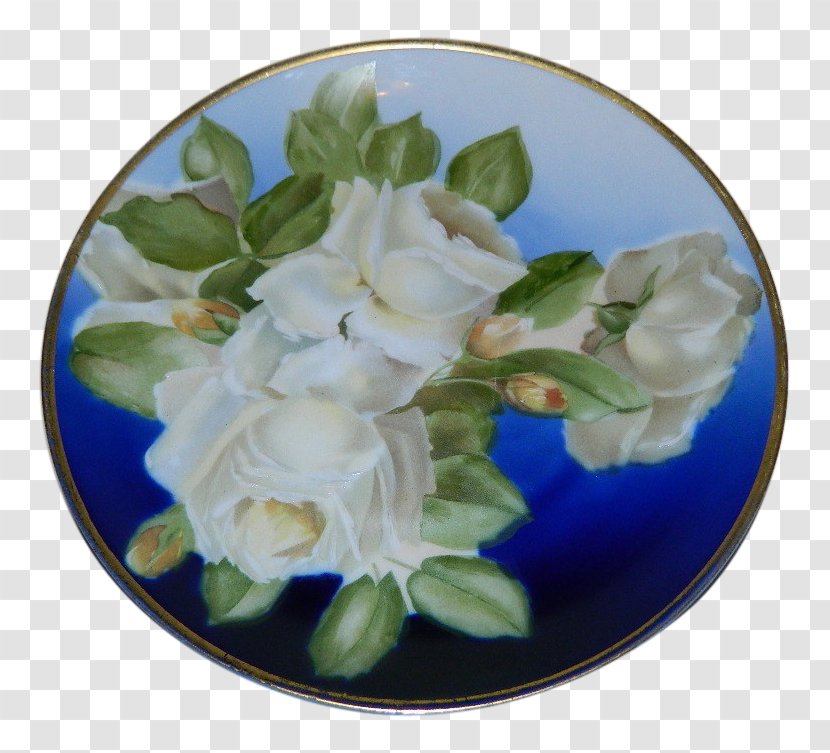 Tableware - Gardenia - Rose Hand Painted Transparent PNG