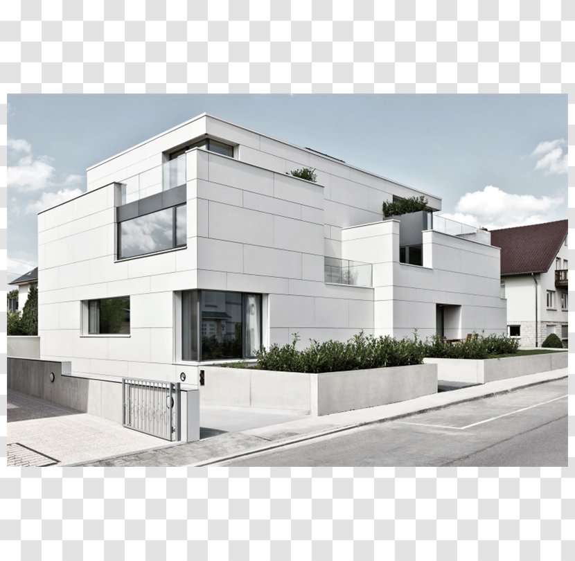 Modern Architecture Apartment House Design - Architectural Designer - Building Facade Transparent PNG