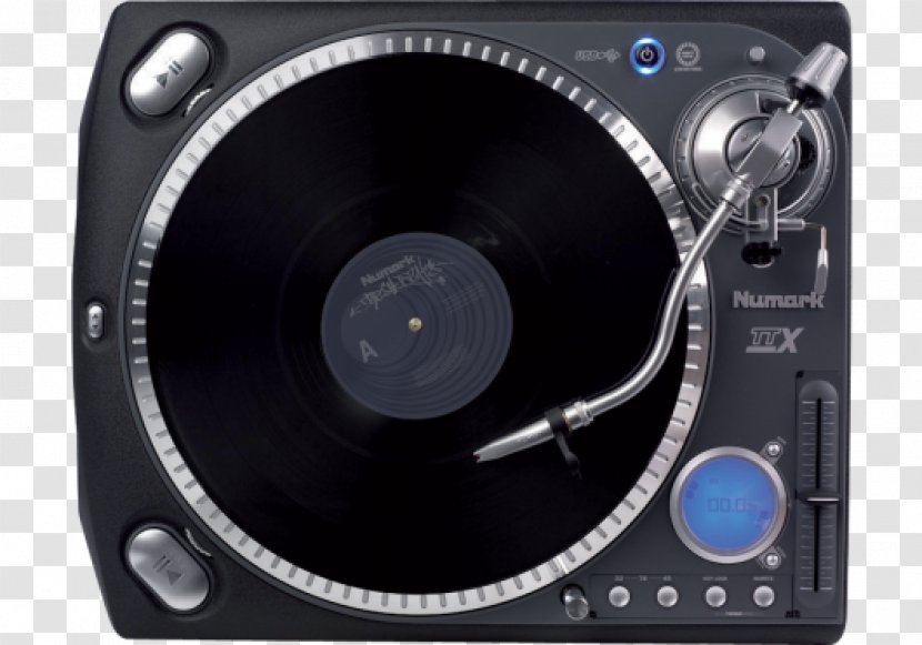 Direct-drive Turntable Numark Industries Turntablism Disc Jockey Audio - Phonograph Record Transparent PNG