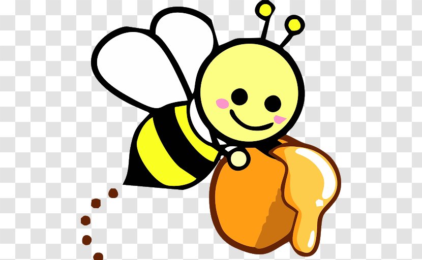 Beehive Cartoon Animation Clip Art - Smiley - Bee Transparent PNG