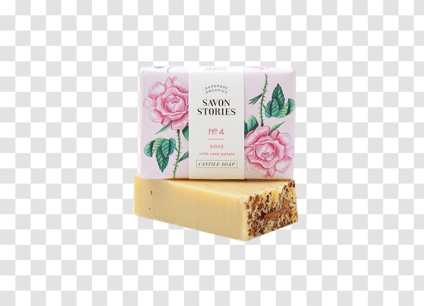 Packaging And Labeling Soap Skin Care Graphic Design - Natural - SAMON Rose Transparent PNG