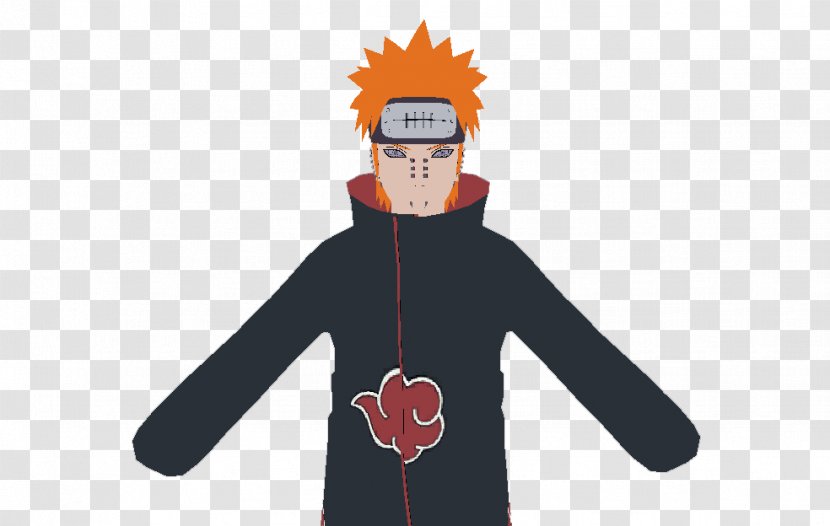 Headgear Illustration Finger Animated Cartoon Character - Fiction - Pain Akatsuki Transparent PNG