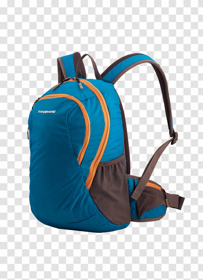 Backpack T-shirt Handbag Blue Zipper Transparent PNG