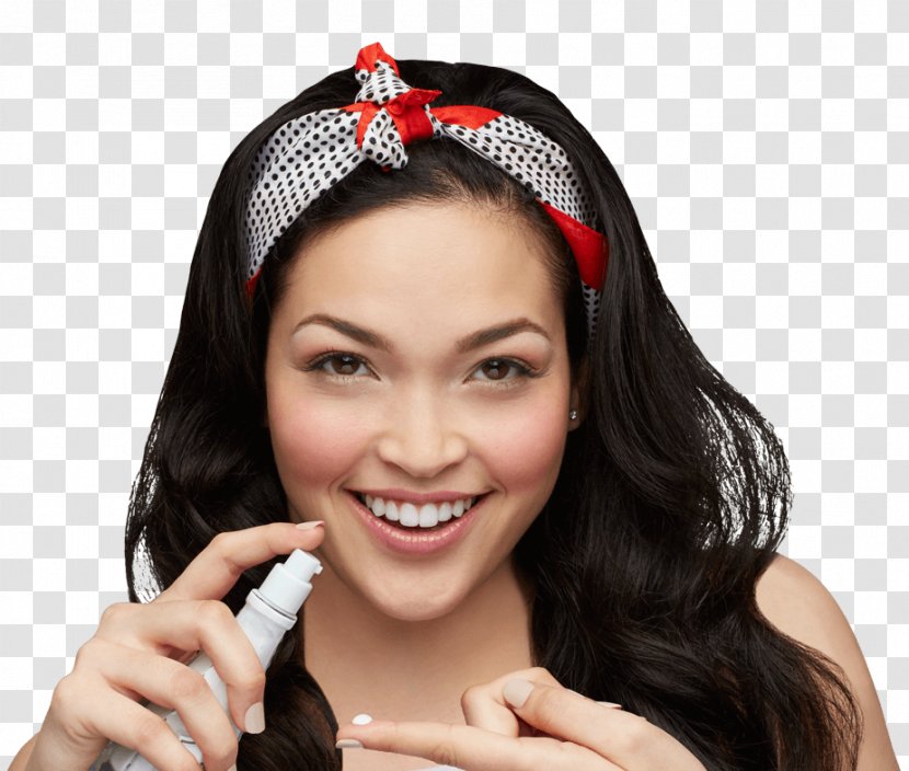 Headpiece Black Hair Beauty.m - Cosmetics Model Transparent PNG