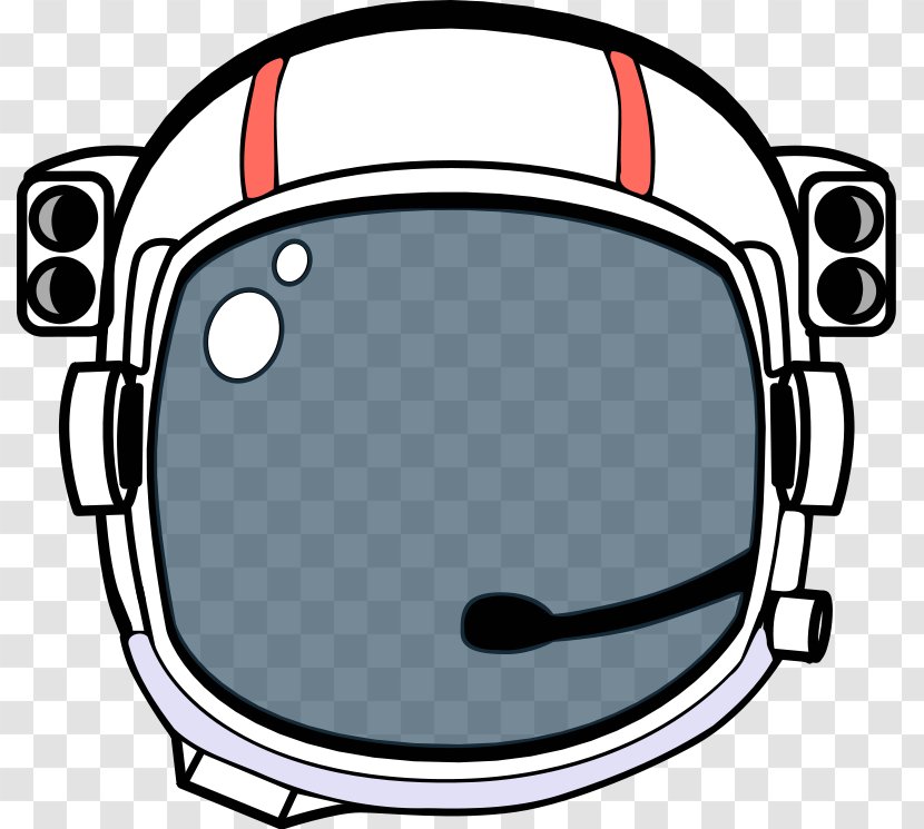 Astronaut Space Suit Helmet Outer Clip Art - Area - Spaceman Cliparts Transparent PNG