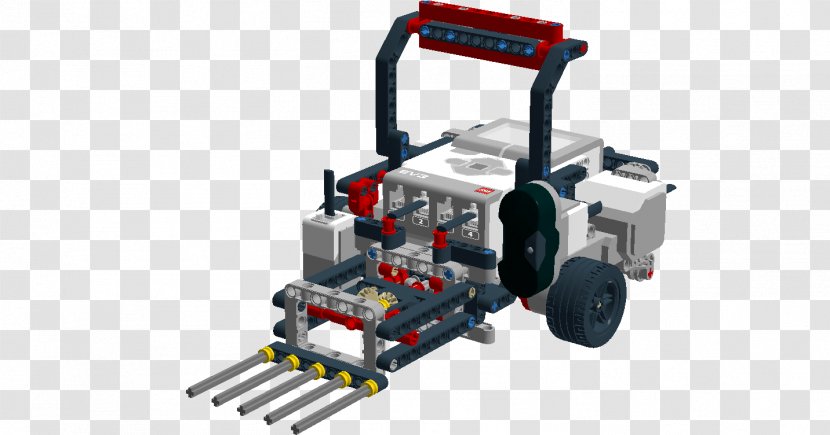 Lego Mindstorms EV3 FIRST League NXT Robot Forklift Transparent PNG