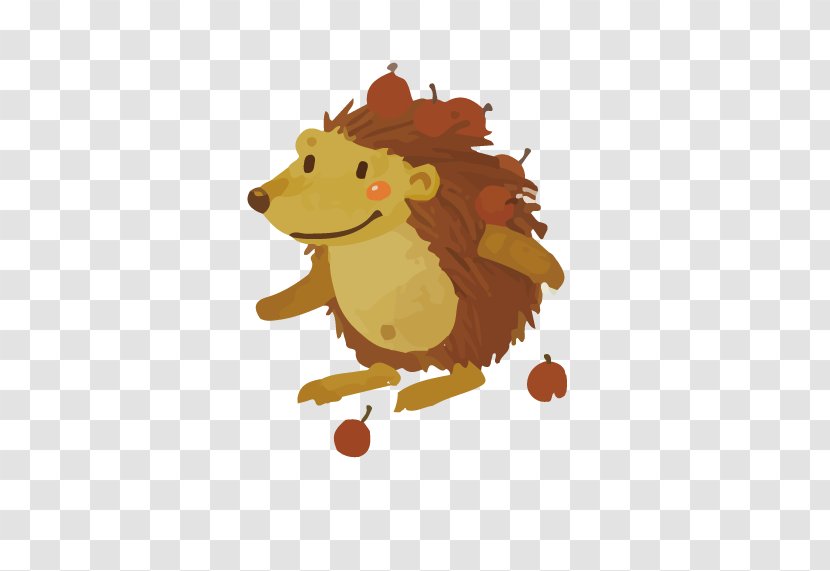 Hedgehog Lion Clip Art - Pet - Cartoon Transparent PNG