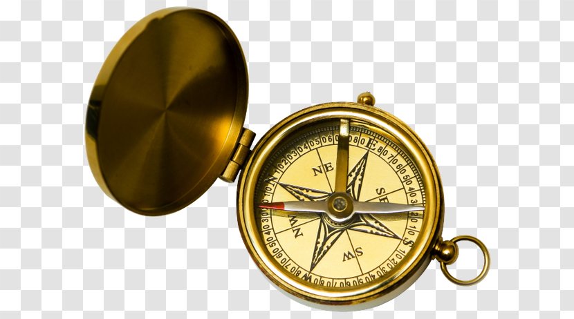 Compass Stock Photography Sundial North Brass - Metal Transparent PNG