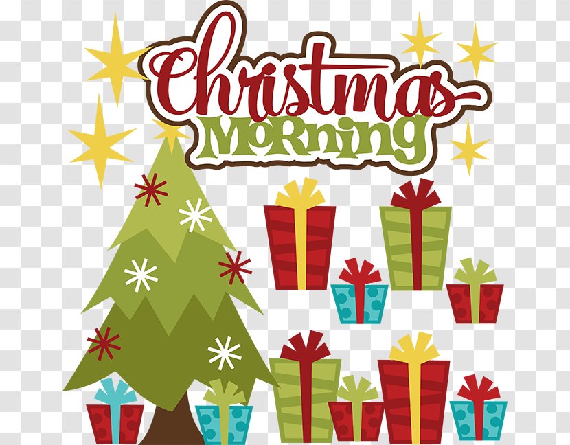 Christmas Morning Clip Art - Cliparts Transparent PNG