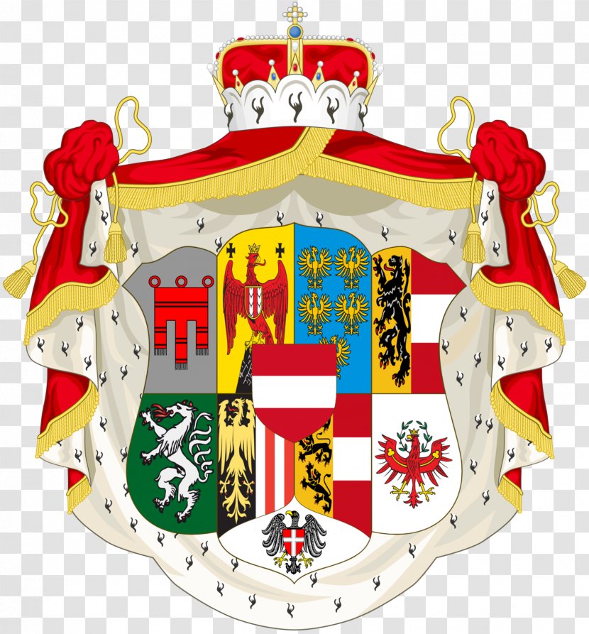 Coat Of Arms Albania Albanian Kingdom Crown The Poland - Christmas Ornament - Crest Transparent PNG