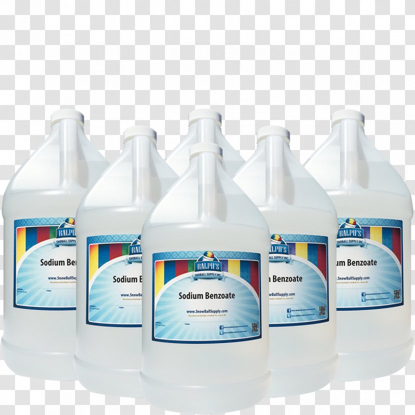 Sodium Benzoate Snow Cone Benzoic Acid Citric Food Preservation - Distilled Water - Syrup Transparent PNG