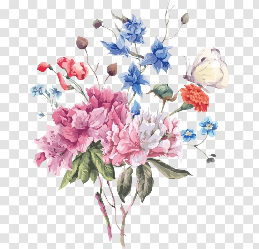 Flower Stock Photography Illustration Stock.xchng - Stockxchng - Vintage Bouquet Transparent PNG