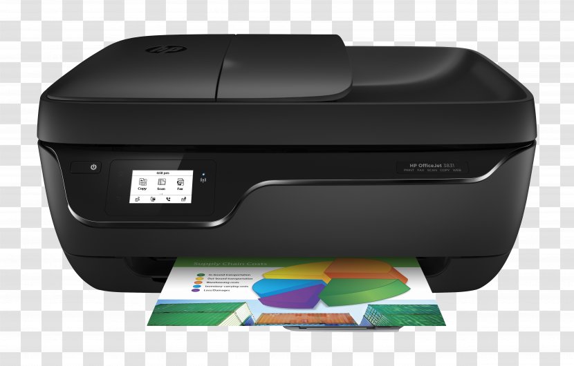 Hewlett-Packard HP Deskjet Multi-function Printer Inkjet Printing Officejet Transparent PNG