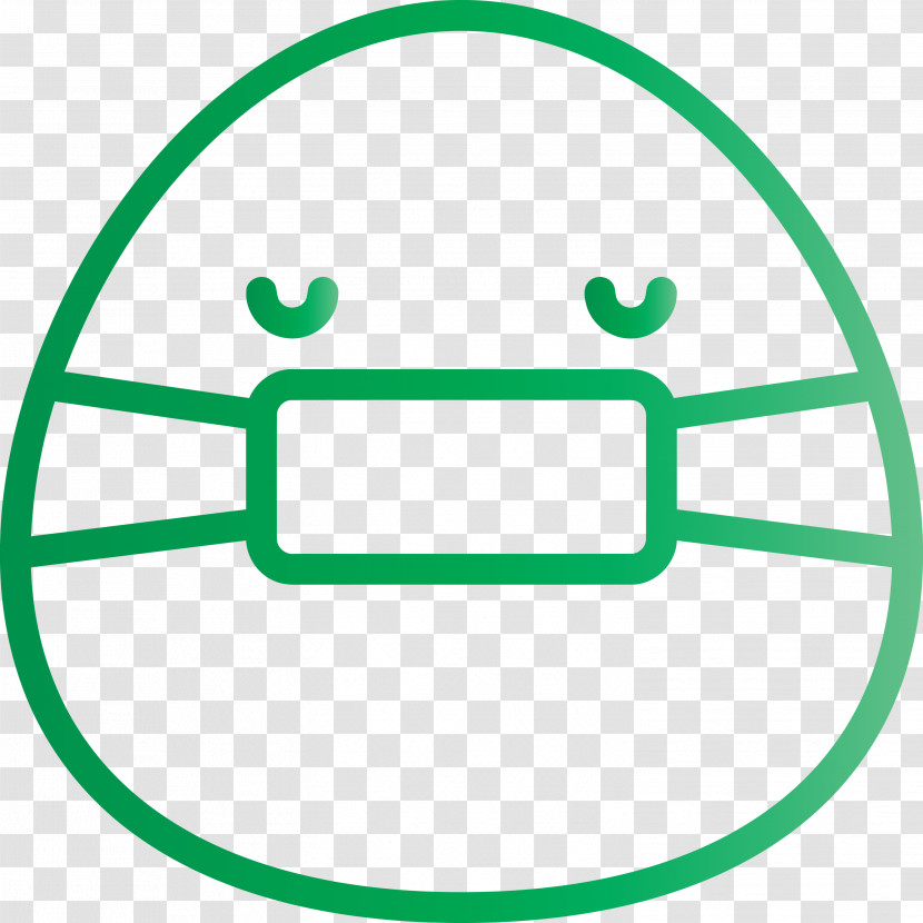 Emoji Medical Mask Corona Virus Disease Transparent PNG