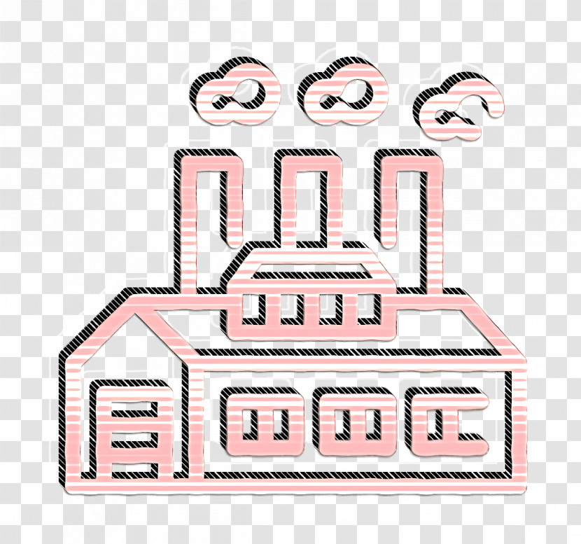Center Icon Factory Icon Building Icon Transparent PNG