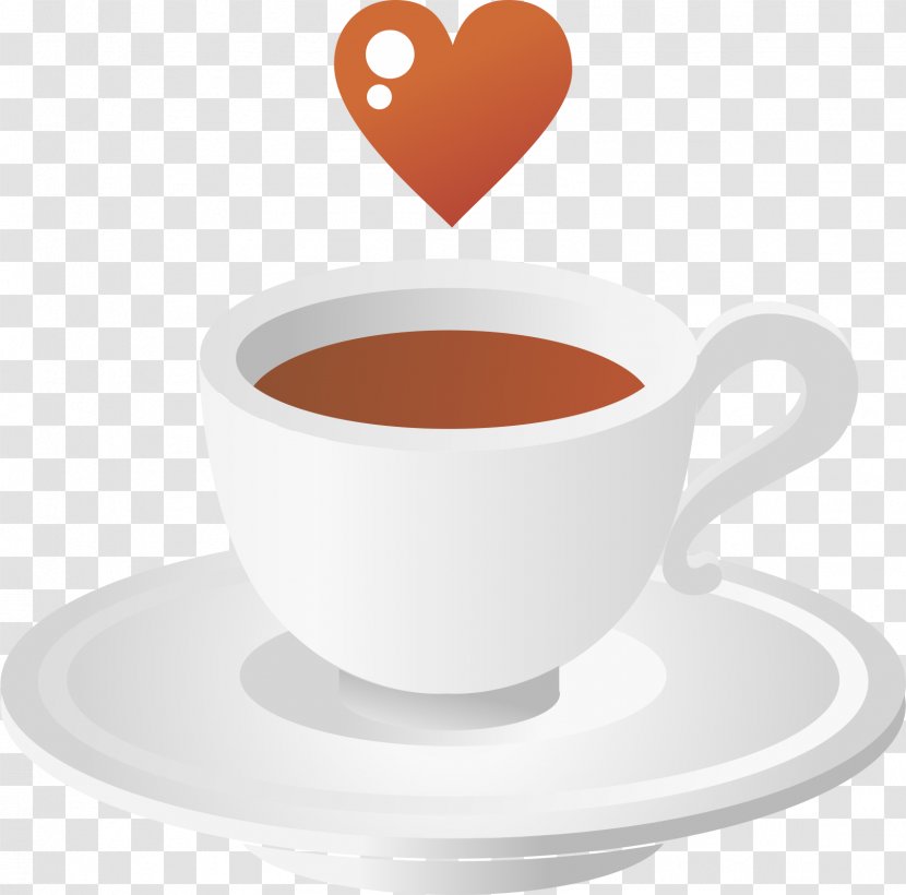Coffee Cup Espresso Cafe - Vector Element Transparent PNG