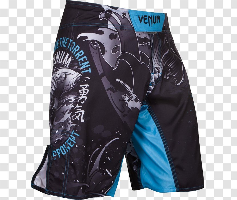 Venum Mixed Martial Arts Shorts Rash Guard Boxing - Glove Transparent PNG