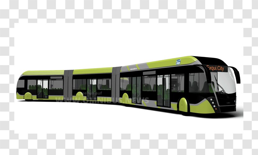 Trolleybus Van Hool Nova Bus Hybrid Electric Transparent PNG