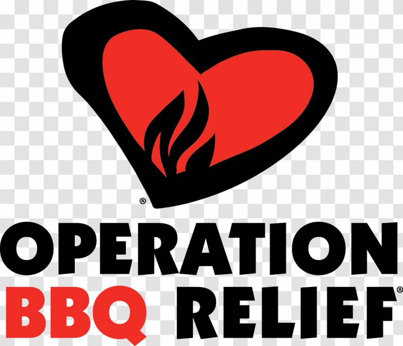 St. Louis-style Barbecue Operation BBQ Relief Logo - Heart Transparent PNG