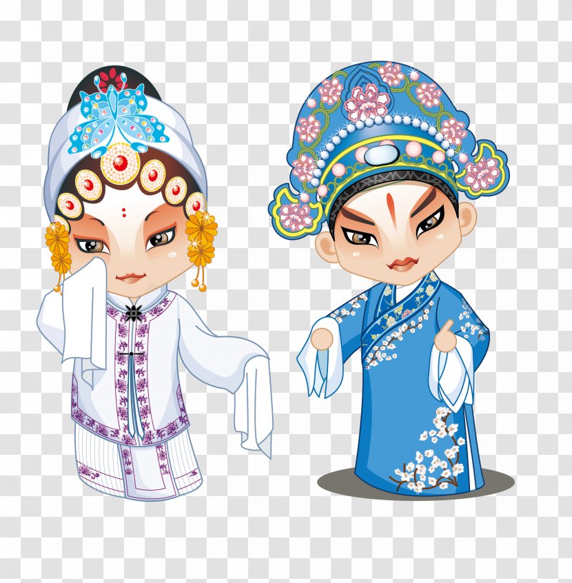 Peking Opera Cartoon Chinese - Art Transparent PNG