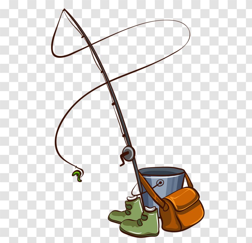 Fishing Rod Clip Art - Rods Transparent PNG