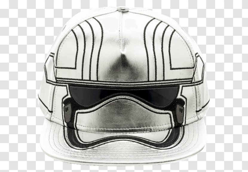 Motorcycle Helmets Stormtrooper Silver Cap - Headgear Transparent PNG