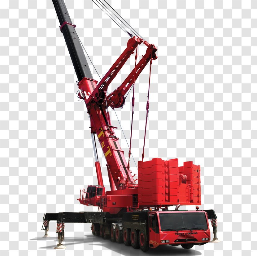 Mobile Crane Liebherr Group Machine Rigging - Down The Hole Drill Transparent PNG