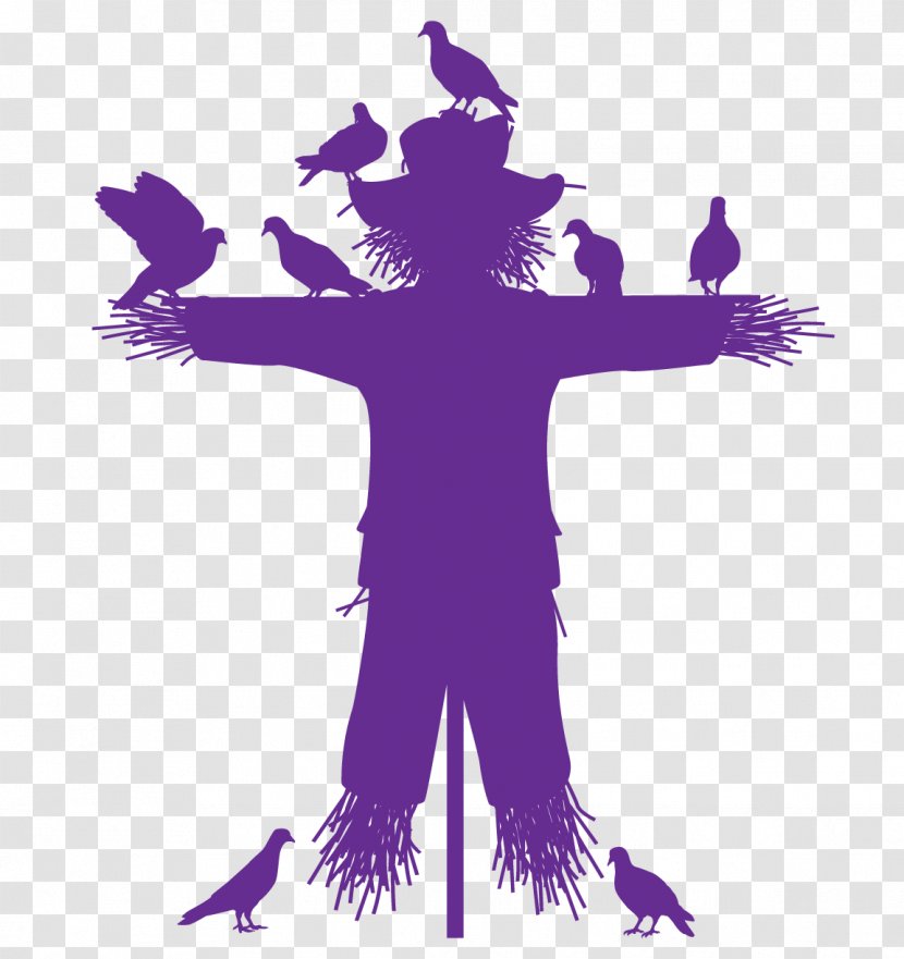 Stock Photography Royalty-free Scarecrow Clip Art - Can Photo - Flock Of Birds Transparent PNG