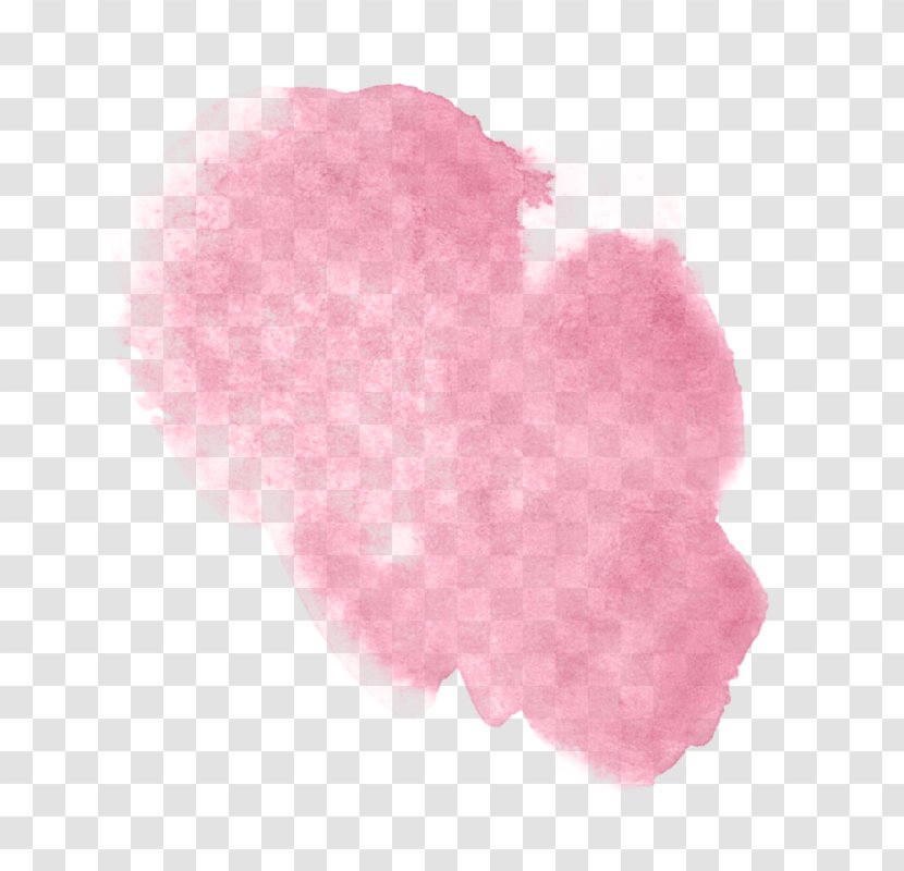 Watercolor Painting Pink Clip Art - Magenta - Red Cotton Candy Transparent PNG